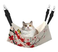 The Butterfly Is In Full Bloom Hamac imprimé pour animal domestique - Hamac de couchage pour chats, lapins, furets, chiots, petits animaux