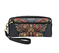 The Butterfly of Mysterious Machine Parts Trousse de maquillage de voyage polyvalente - Impression double face, organiseur de cosmétiques en cuir synthétique ultra doux pour femme, cadeau de fête des