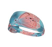 The Butterfly of Spring Bandeau de sport polyvalent pour homme et femme, parfait pour la course, le yoga, le cyclisme, etc