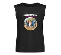 The Byrds Retro Vest Tank T-Shirt Black Unisex Mens Sleeveless Tops Tees XL