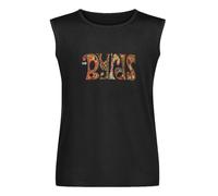 The Byrds Vest Tank T-Shirt Black Unisex Mens Sleeveless Tops Tees XL