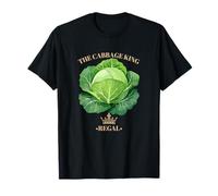 The Cabbage King Badge botanique rétro Motif légumes T-Shirt