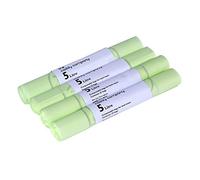 The Caddy Company Lot de 100 Sacs Poubelle compostables Vert 5 l