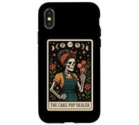 The Cake Pop Dealer Carte de Tarot Motif Lune sorcière Coque pour iPhone X/XS