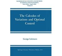 The Calculus Of Variations And Optimal Control