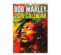 The Calendar King // Bob Marley - Calendrier mural 2025/musique/créatif (couleur, format A4)