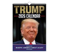 The Calendar King // Donald Trump - Calendrier mural 2026 - 210 mm x 297 mm (couleur, format A4)