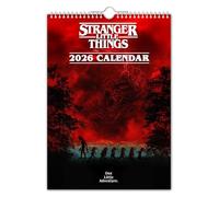 The Calendar King // Stranger Little Things - Calendrier mural 2026 (couleur, format A4)