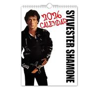 The Calendar King // Sylvester Shamone - Calendrier mural 2025 format A4 //