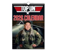 The Calendar King // Top Un - Calendrier mural 2026 (couleur complète, format A4)