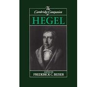 The Cambridge Companion to Hegel – Cambridge University Press