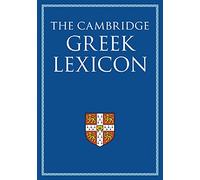 The Cambridge Greek Lexicon 2 Volume Hardback Set