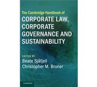The Cambridge Handbook of Corporate Law Corporate Governance and Sustainability The Cambridge Handbook of Corporate Law Corporate Governance and Sustainability (Auteur)