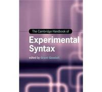 The Cambridge Handbook Of Experimental Syntax