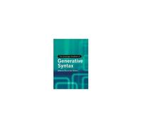 The Cambridge Handbook Of Generative Syntax