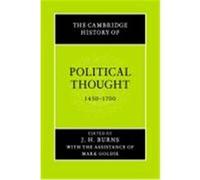 The Cambridge History of Political Thought 1450-1700 J. H. Burns (Auteur)
