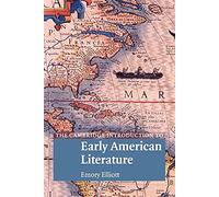 The Cambridge Introduction to Early American Literature