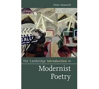 The Cambridge Introduction to Modernist Poetry – Cambridge University Press