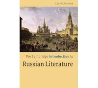 The Cambridge Introduction to Russian Literature