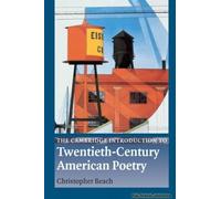 The Cambridge Introduction To Twentieth-Century American Poetry