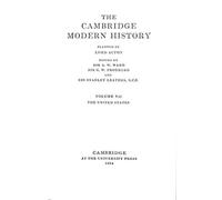 the cambridge modern history: volume vii, the unit