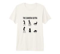 The Camera Sutra Drôle Photographe Poses Humour T-Shirt Haut de Gamme