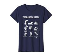 The Camera Sutra Photographe T-Shirt, Femme, Bleu Marine, L