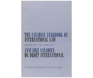 The Canadian Yearbook Of International Law, Vol. 26, 1988