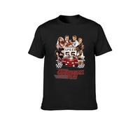 The Cannonball Run 80S Comedy Movie Poster Vintage Retro Men's T-Shirt Unisex Cotton Print Tee T-Shirt Black S
