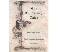 The Canterbury Tales Manuscript - The Ellesmere Manuscript - FACSIMILE
