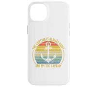 The Captain is Always Right and I'm The Captain Coque pour iPhone 14 Plus