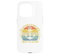 The Captain is Always Right and I'm The Captain Coque pour iPhone 15 Pro