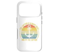 The Captain is Always Right and I'm The Captain Coque pour iPhone 17 Pro