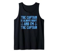 The Captain is Always Right and I'm The Captain Débardeur
