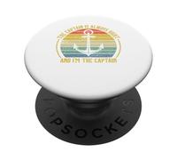 The Captain is Always Right and I'm The Captain PopSockets PopGrip Adhésif