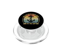 The Captain is Always Right and I'm The Captain PopSockets PopGrip pour MagSafe