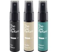 The Car Parfum Parfum de Voiture - Spray Parfum de Voiture - Coffret Cadeau Parfum de Voiture pour lui - 3 parfums frais - Epic Million, Vanilla Dreams, Cotton Breeze