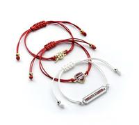 The Carat Shop Arsenal Football Club Lot de 3 bracelets d'amitié, taille unique, Alliage de zinc : 93 % zinc + 3 % cuivre + 4 % aluminium, Pas de gemme