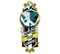 The Carat Shop – Cadre lenticulaire Pac-Man Maze 3D – Prêt à accrocher, sans lunettes – Noir