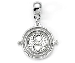 The Carat Shop Breloque officielle Harry Potter Retourneur de temps Argenté, taille unique, Alliage de zinc : 93 % zinc + 3 % cuivre + 4 % aluminium, Pas de gemme
