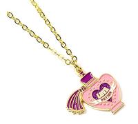 Carat Collier pendentif Philtre d'amour Harry Potter – Plaqué or – 2 x 2,1 cm – Multicolore