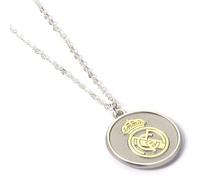 The Carat Shop Pendentif Real Madrid en argent avec blason doré