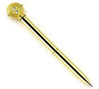 The Carat Shop Stylo Métallique 3D Harry Potter avec Pendentif Time Turner HPPM100 Or