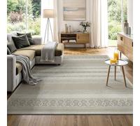 the carpet Calgary - Tapis d’intérieur Durable, Facile à Nettoyer, idéal pour Salon, Chambre, Cuisine ou entrée, également adapté à l’extérieur - Beige - 240 x 340 cm