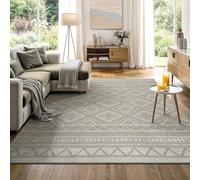 the carpet Calgary - Tapis d’intérieur Durable, Facile à Nettoyer, idéal pour Salon, Chambre, Cuisine ou entrée, également adapté à l’extérieur - Beige - 200 x 280 cm