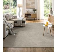 the carpet Calgary - Tapis d’intérieur Durable, Facile à Nettoyer, idéal pour Salon, Chambre, Cuisine ou entrée, également adapté à l’extérieur - Beige Gris - 120 x 160 cm