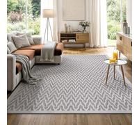 the carpet Calgary - Tapis d’intérieur Durable, Facile à Nettoyer, idéal pour Salon, Chambre, Cuisine ou entrée, également adapté à l’extérieur - Beige Creme - 160 x 220 cm