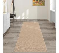 the carpet Kansas - Tapis intérieur Confortable et élégant pour Salon, Chambre ou Couloir, Doux et Chaleureux, Facile à Nettoyer, Style Jute Naturel, également adapté pour l’extérieur, 60 x 180 cm