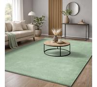 the carpet Marley Tapis de salon élégant et design à poils courts - Doux et facile d'entretien - Menthe - 160 x 230 cm