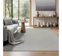 the carpet Mistra - Tapis d’intérieur Moderne, Durable et Facile à Nettoyer, idéal pour Salon, Cuisine ou Salle à Manger, utilisable Aussi en extérieur, Gris, 160 x 220 cm